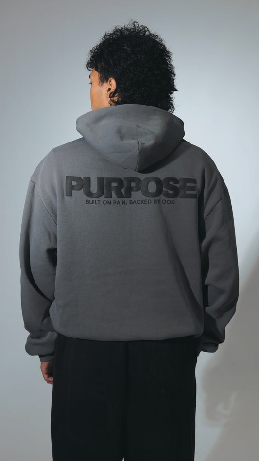 Refined Boxed Hood - Tomb Grey